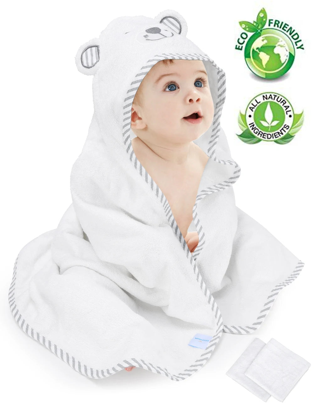 Hooded Baby Bath Towel